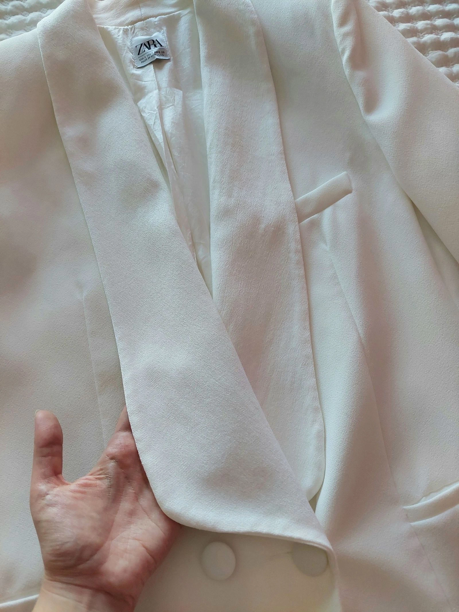 Blazer Branco Zara – photo 3